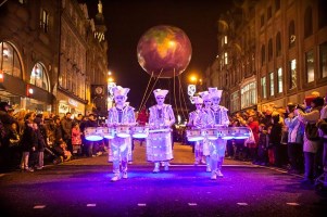 The Newcastle New Years Eve Parade.